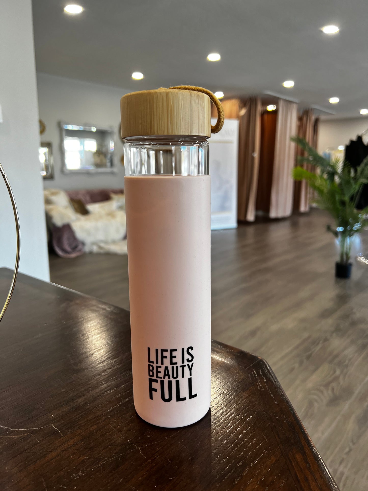 Life is Beauty Full Water bottle