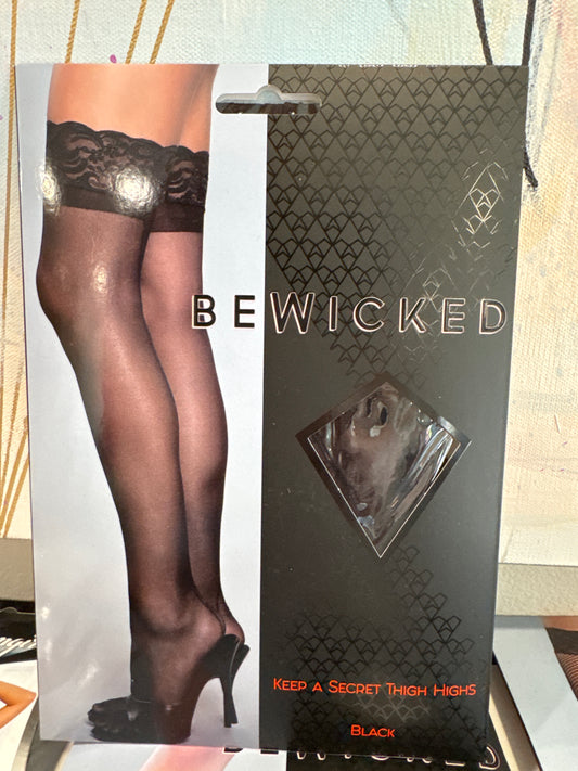 Keep A Secret Thigh Highs