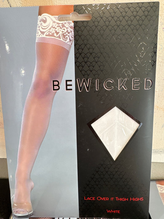 Lace Over It Thigh Highs