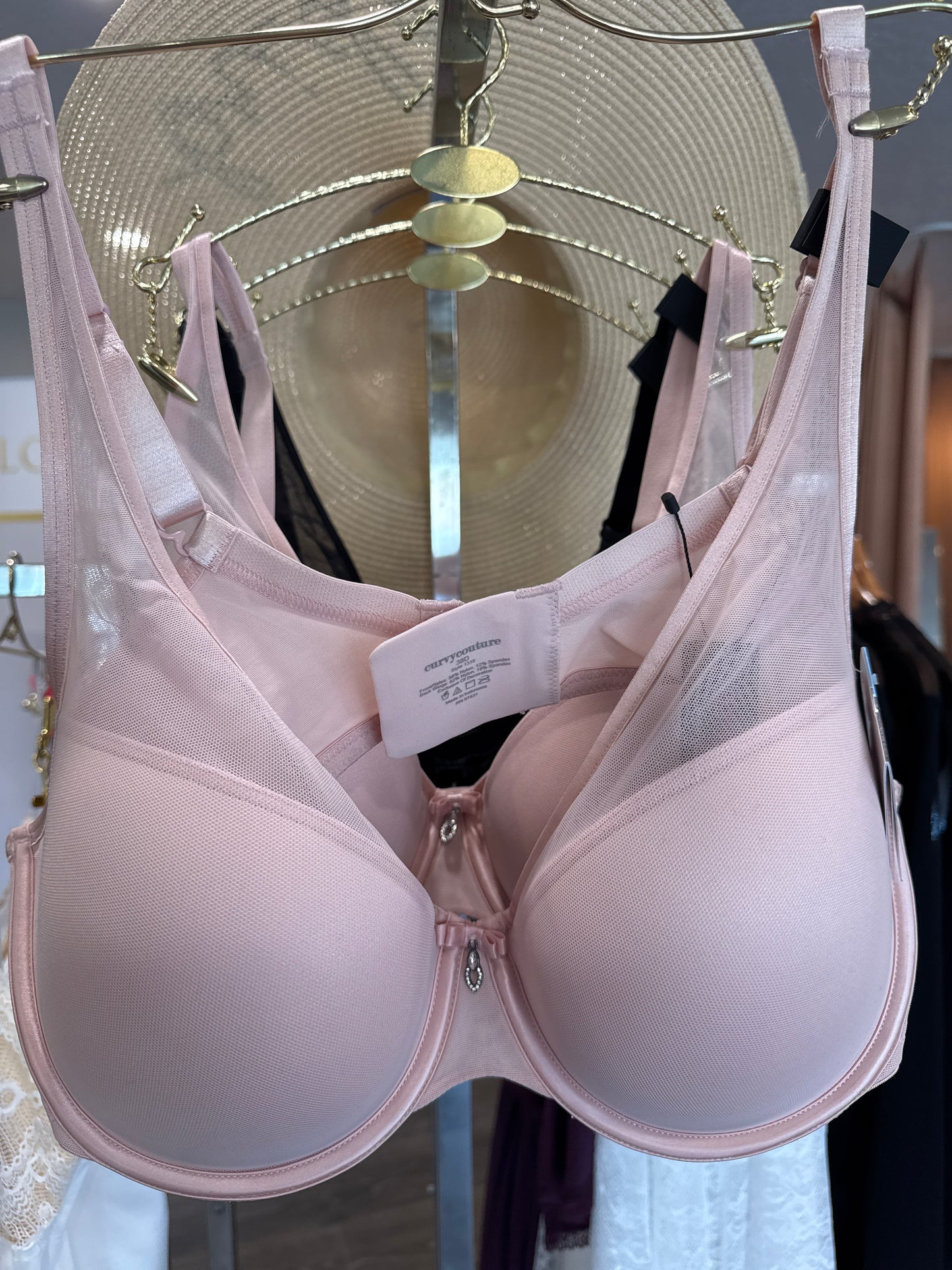 Sheer Mesh T-Shirt Bra