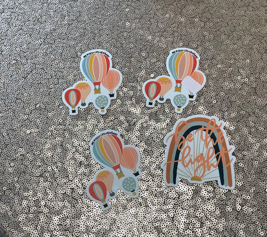 Be the light sticker