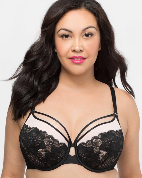 Tulip Strappy Lace Push Up Balconette